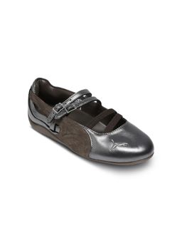 Puma - Speedcat Lux Women Metallic Brown Leather Ballerinas