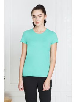 Van Heusen - Women Crew Neck & Short Sleeve Lounge T-Shirt - Green
