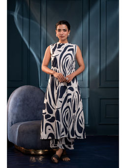 Juniper - Women Beige Printed Cotton Co-Ord Set