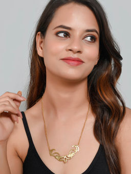 Silvermerc Designs - Gold Plated Prosperity Pendant Chain