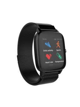 Strand by Obaku - Black Smart Watch with 1.4 Inch Touch Screen Display-S716USBBMB