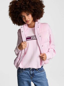 Victoria's Secret - Pink High Shine Marshmallow Puffer