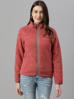 WOODLAND - Women Red High Neck