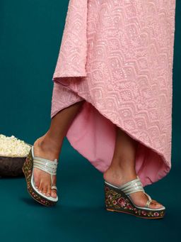 Gajra Gang - Mint Green Wedges