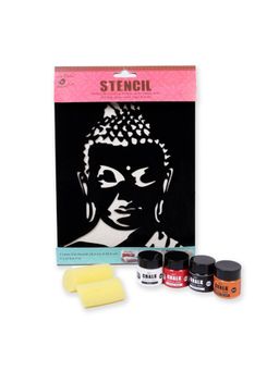Little Birdie - Stencil Art Paint Kit Buddha