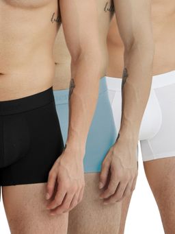 B'There - Multi-Colour Modal Solid Trunks (Pack of 3)