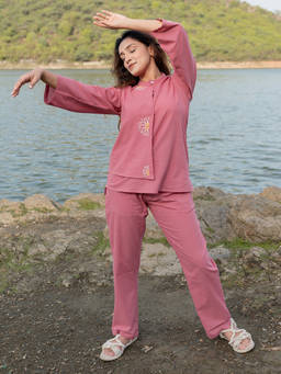 Babli - Punch Pink Co-Ord Set