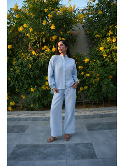 Sugnaa - Selene Powder Blue Co-Ord Set