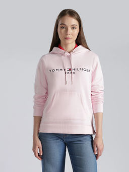 Tommy Hilfiger - Regular Fit Cotton Hooded Neck Sweatshirt
