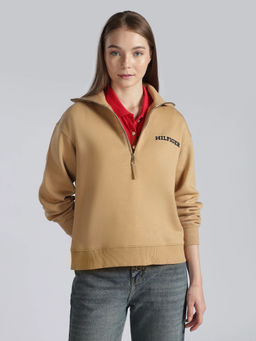 Tommy Hilfiger - Regular Fit Cotton Zip-Front Sweatshirt