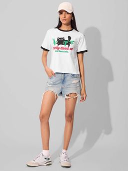 The Souled Store - Originals: Bad Decisions Women Relaxed Fit T-Shirt