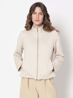 VERO MODA - Beige Quilted Jacket