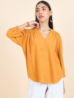 Gipsy - Stylish Women Top Collection Full Sleeves Orange