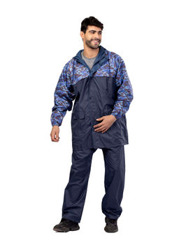 Reliable Rainwear - Men H2O Dynamic Camouflage Raincoat with Pant & Carry Bag (Set of 3)