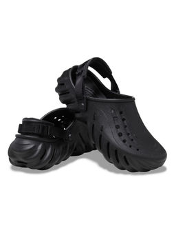 Crocs - Black Echo Clogs