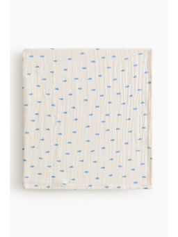 H&M - Beige Muslin Baby Blanket