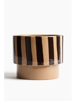 H&M - Beige Terracotta Plant Pot