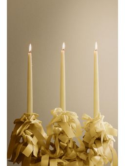 H&M - Yellow 6-Pack Taper Candles