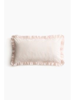 H&M - Pink Frill-Trimmed Cotton Pillowcase