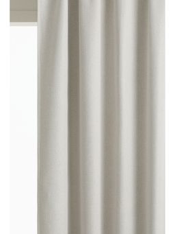 H&M - Grey 2-Pack Extra-Long Blackout Curtain Lengths