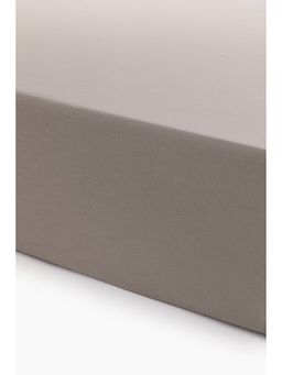 H&M - Grey Fitted Cotton Sheet