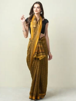 Fabindia - Cotton Silk Bagh Print Sari