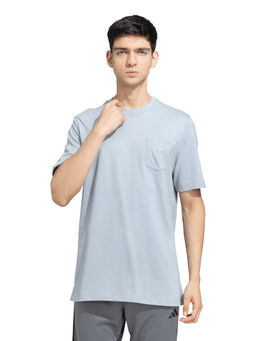 adidas - M BOS TEE Men Grey Sports T-Shirt