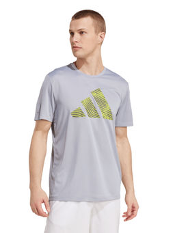 adidas - adi365 E BL T M Men Grey Sports T-Shirt