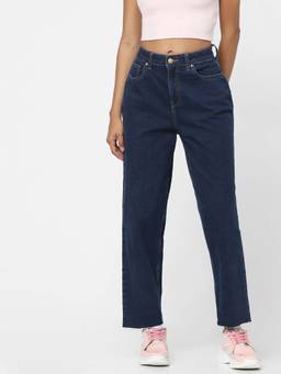 ONLY - Women Solid Blue Jeans