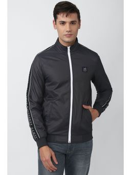 Van Heusen - Men Solid Grey Jacket
