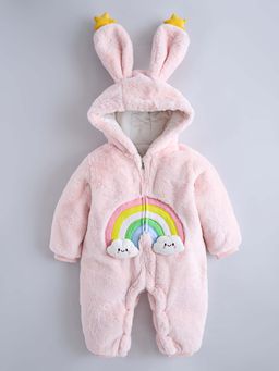 Hopscotch - Pink Textured Regular Bodysuit