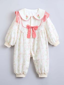 Hopscotch - White Floral Regular Bodysuit