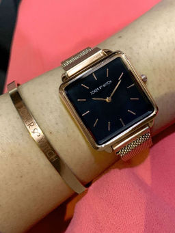 Joker and Witch - Black Stainless Steel Watch - JWBS228