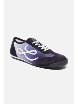 Louis Philippe - Men Purple Lace Up Sneakers
