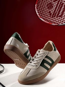 TRASE - Green Casual Sneakers for Women