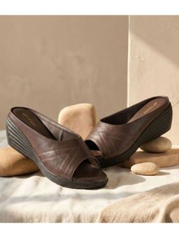 TRASE - Brown Magic Comfort Wedges for Women