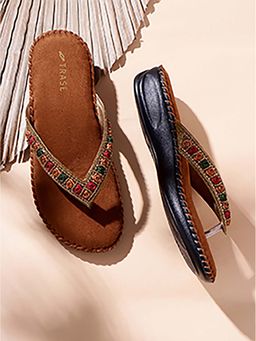 TRASE - Women Tan Soft Ortho Sandals