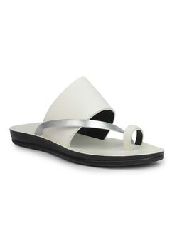 Bata - Women White Casual Toe Ring Sandals