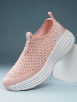 CULT - Women Peach Aeroknit Walking Shoes