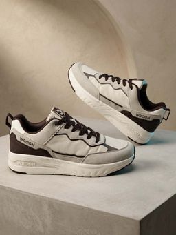 WROGN - Gunfire Gravel White Walking Shoes