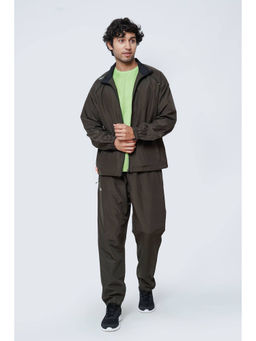 Dida - Olive Trendy Regular Comfort Dry-Fit Multi-Purpose Track Suit (Set of 2)
