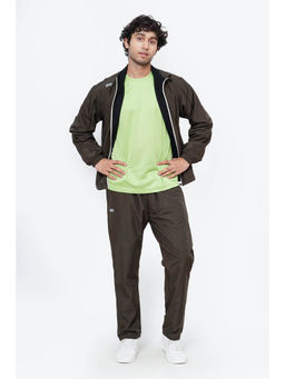 Dida - Olive Stylish Regular Comfort Dry-Fit Multi-Purpose Track Suit (Set of 2)