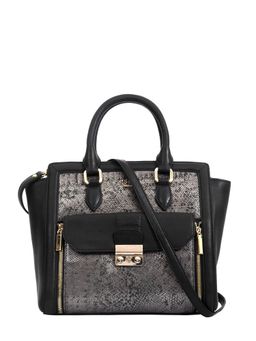 Eske - Lucie Tote Bag, Black Python