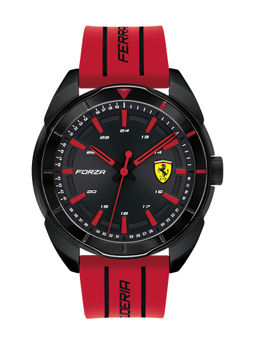 Scuderia Ferrari - Black Forza Round Dial Analog Watch - 0830544