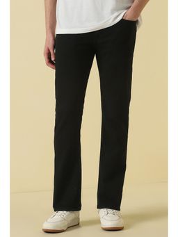 Allen Solly - Men Black Dark Wash Jeans