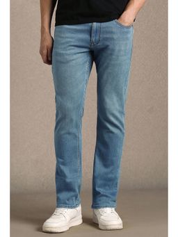 Louis Philippe - Men Blue Mid Slim Fit Jeans