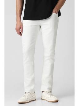 Van Heusen - Men White Wash Slim Jeans
