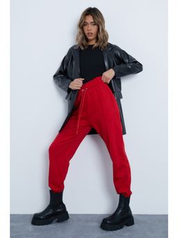 I SAW IT FIRST - Red Jogger Pants