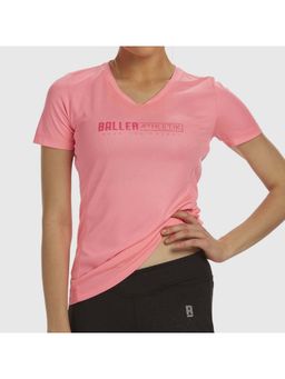 Baller Athletik - Cut Out T-shirt - Pink