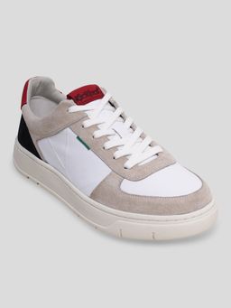 Kickers - Allow White-Black-Red Sneakers